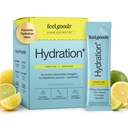 Sentir o herói da hidratação dos bens, 1000mg Electrolytes Pó, Livre de açúcar, Magnésio, Orgânico Aloe Vera, L Theanina, Vitamina C & B12, Não OGM, Keto, Vegan, Pacotes de Eletrolíticos
