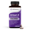 Urinari-X Força extra com melhor conforto - Suporte de trato urinário - Relívio rápido ITU - Suplemento de vitamina para função de bexiga - D-Mannose, Cranberry, Pinebark, Uva Ursi & Toranja - 90 Cápsulas