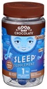 Bom dia Chocolate Melatonina para Adultos [ 80 Contagem ] - Comércio justo Não-GMO Chocolate com Camomila e Melatonina 1 mg - Adulto Melatonina, Adulto Suplemento de Ajuda ao Sono Natural