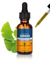 Herb Pharm certificado Ginkgo extrato líquido orgânico para memória e concentração - 1 onça (781468)