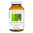 Fórmulas de resposta inata Baby & Me Multivitamin - Vitamina pré-natal e pós-natal com folato, cholina e vitaminas B12 e D3 - Vegetariano, Não-GMO, e Gluten-Free - 60 Comprimidos (30 Servos)