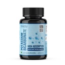 Suplemento de potássio 1020mg Bicarbonato de potássio de alta absorção - 120 cápsulas suporta equilíbrio eletrolítico, saúde do rim e osso