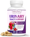 Suplementos de Saúde do Trato Urinário Natural para Mulheres, Suporte à Saúde da ITU, Impurezas de Flushes e Sistema Urinário de Limpezas, Suporte de Bexiga, Mannose D com Cranberry, Dandelion & Hibiscus