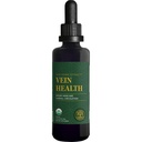 Global cura planta-baseada Veia saúde líquido Vegan Suplemento gotas para apoiar o fluxo de sangue e circulação, Ajuda com Aranha & varicosas Veias para pernas saudáveis - Orgânico cavalo castanha raiz - 2 Fl oz
