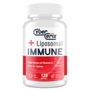 Advanced Liposomal Imune Supplement, Complexo com L-Lysine 1.500mg, Vitaminas, Minerais e Extratos de Ervas, Integral Mistura de Bem-Estar Diário para Homens e Mulheres - 120 Cápsulas