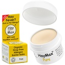 HayMax Allergen Barrier Balm - Puro 0,17 fl oz - Orgânico, Natural & Não-Drowsy Hay Fever & Balm Alergia alívio - Blocos Pólen e outras partículas de alergénio - Ótimo para adultos, crianças e mulheres grávidas