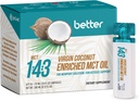 MCT 1:43 Óleo de cocos orgânicos - Combustível ácido gordo para cobertura saudável completa – 8.12 FL OZ