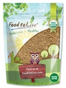 Comida para viver - Camu Camu em pó orgânico, 1 Libra - Não-GMO, Kosher, Cru, Superalimento Vegan, Em massa, Não-Irradiado, Puro, Ótimo para Cozimento e Bebidas