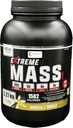 Massa extrema Gainer Muscle Builder, 5 lb (2.27 kg) Baixo açúcar altas calorias para treinos intensos (Vanilla)