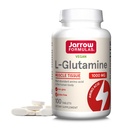 Jarrow Fórmulas L-Glutamina 1000 mg, Suplemento dietético para tecido muscular, Aminoácido Multifuncional, Suporte Imune, 100 comprimidos de solva fácil, 50-100 dias de fornecimento