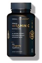 Complexo de vitamina C de alimentos inteiros de perfusão ideal: 675mg Vitamina C orgânica de laranjas e Acerola Berries com bioflavanoides baseados em alimentos naturais (60 Servings) Vitamina C baseada em plantas, Vegan, Não-GMO