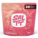 SALTT Electrolytes Powder Packets, Fruit Variety Pack (30 Packets) - Magnésio, Potássio, Sódio, Trace Minerals - Vegan, Açúcar Livre, Sem glúten - Essenciais de viagem - Made in USA