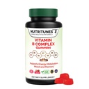 Vitamina B Complex Gummies–Alta potência B Complex Vitaminas Gummies com metil B12, Folato, Biotina e Vitamina C – Não-GMO, Vegan, Glúten-Free – 90 Gummies – Made in USA