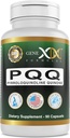 Fórmulas Genex 20mg PQQ Pirroloquinolina Quinona (90 Cápsulas) □ Suporta Mitocondria, Cardiovascular e Saúde Cognitiva - Não-GMO, Glúten Livre, Vegetariana - Alimentação de 90 dias