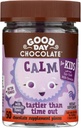 Bom dia Chocolate Suplemento de calma natural para crianças, mistura de camomila, L-Theanina, comércio justo e chocolate não-GMO, 50 peças