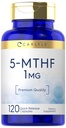 Carlyle 5-MTHF L Metilfolato 1mg 120 Cápsulas