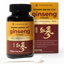 CHEONGHWA F&B Panax Ginseng Pó, 10% Ginsenoside (Total 20.000mg, fornecimento de 4 meses), 4,23 onças, +5 anos Crescido coreano vermelho Panax Ginseng, Foco e Immune Suporte, Pó ultra-fina, Não-GMO