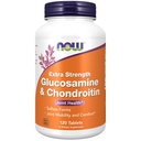 NOW Foods Supplements, Glucosamina & Chondroitin Força extra, Formas de Sulfato, 120 Comprimidos