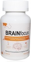 Suplementos Cerebrais de Vitamina E para Memória e Foco, Suporte Cerebral com Curcumina,Plasmalogênio e Lipossômico para Função Cognitiva Enhanced e Concentração,60 Servings