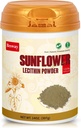 Girassol Lecitina em pó 14 oz (40 Servindo), 100% puro, não-GMO, Suplemento Natural para a Saúde do Cérebro, Saúde do Coração e Pele Saudável, Produto da China