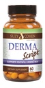Script Essentials DermaScript Clear Skin Probiotic- Skin Care Rotine Supplement - Biotin Face Supplemnt - Combate Acne, Secura, Irritações e Erupções (60 Cápsulas)