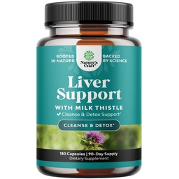 Fígado Cleanse Detox & Repair 180 Cápsulas - Herbal Fígado Suporte Leite Thistle Supplement - Silymarin Milk Thistle Supplements with Dandelion Root, Choline, Beetroot & Extract