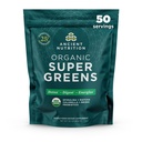 Nutrição antiga Super Verdes Pó, Superalimento Orgânico Pó com Probióticos Feito com espirulina, chlorela, Matcha, e Enzimas Digestivas, 50 Servings, 14.1 oz