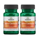 Swanson Beta-Caroteno - Suplemento Vitamina A Promovendo Saúde Imune, Saúde dos Olhos e Pele - Fórmula de Bem-Estar Natural - (250 Softgels, 3000mcg Cada) (2 Pack)