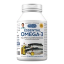 ANDREW LESSMAN Essential Omega-3 Sem sabor - 60 Softgels - Óleos ultra-puros, de alta potência Omega-3. Alta DHA, sem problemas estomacais, sem contaminantes, sem mercúrio. Pequeno fácil de engolir Softgels