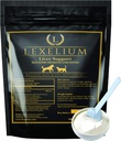 Suplemento de suporte de fígado para cães e gatos - Ótimo para desintoxicação e ajuda a função do rim, fígado e pele - Suporte de fígado de gato - Cardo de leite + Lisina + Bitartrato de colina + Metionina – 200g