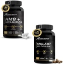 Pacote de força e energia HMB & Shilajit