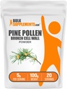 BulkSuplements.com Pó de Pólen de Pinho - Parede celular quebrada, Suplemento de Pólen de Pinho, Suplemento de Ervas - Sem Glúten, 5g por serviço, 100g (3,5 onças) (Pacote de 1)