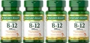 Vitamina B-12 da recompensa da natureza 500 mcg, 100 ea (Pacote de 4)