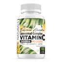 Alta Dose Vitamina C 1500mg Suplemento Complexo lipossômico C com Lecitina de girassol Cápsulas Suplementos Leite Entupido Lecitina 180 Cápsulas Celebração Vitaminas