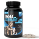 Kilab cão peso Gainer – 60-Count Muscle Builder cão suplemento – Suplemento de crescimento muscular para cães, filhotes e adultos – Bully fórmula de crescimento com açafrão, glucosamina, Verde Mexilhões Lipped