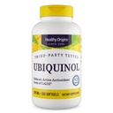 Origem saudável Ubiquinol (Forma ativa de CoQ10), 200 mg - Kaneka Ubiquinol Suplementos para Saúde do Coração & Apoio Antioxidante - Suplemento sem glúten e não-GMO - 150 Softgels