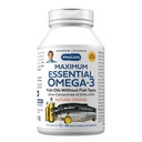 ANDREW LESSMAN máxima essencial Omega-3 Laranja - 180 Softgels - ultra-puro, alta potência Omega-3 Óleos. Alta DHA, sem problemas estomacais, sem contaminantes, sem mercúrio. Pequeno fácil de engolir Softgels