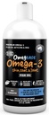 Óleo de peixe Omegease para cães e gatos - mais fino para animais de estimação Omega 3 para gatos e cães - Suplemento para pele e casaco, coceira, derramamento, articulações e saúde imune - 100% Puro Omega Fish Oil com EPA & DHA (32 onças)
