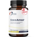 Designs para a saúde CraveArrest - L-Tirosina Anti-Craving Supplement suporte com 5-HTP, B6, Rhodiola, B12 - Projetado para Serotonina + Suporte de Dopamina (120 Cápsulas)