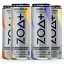 ZOA+ Bebida Energética Pré-Trabalho, Pacote de Variedades - NSF Certificado para Esporte com Zero Açúcar, Suporte de Óxido Nítrico, B & D Vitaminas, Aminoácidos e Eletrolíticos - 48 pacote
