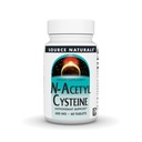 Fonte Naturals N-Acetil Cysteine Antioxidante Suporte 600 mg Suplemento Alimentar que Suporta Saúde Respiratória* - 60 Comprimidos