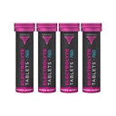 Comprimidos de Hidratação Fluidoso- Efervescente, Substituição de Eletrolíticos e Prevenção de Desidratação, 4 Pack, 40 Servings (Mistured Berry)
