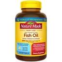 Nature Made extra força Omega 3 Fish Oil Supplements, 2800mg, Fish Oil Omega 3 Supplements as Ethyl Esters for Healthy Heart, Brain, Eyes, Mood Support, 60 Softgels, 30 Day Supply