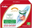 FitRx JointAlive Joint Support Supplements for Women & Men, Glucosamine Chondroitin, Colágeno Tipo II, Desconforto Juntas de Alívio, Reparação de Cartilagem, tão rapidamente como 7 dias, 60 Servings