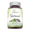 Incrivel Índia Natural Shatavari 500 Mg por Servindo 250 Cápsulas Veggie Suplemento