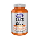 NOW Sports AAKG 2200, Arginina, Produção de Energia, 180 Veg Cápsulas