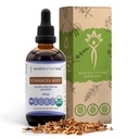 Echinacea Raiz USDA Tintura Orgânica Extrato Livre de Álcool, Drops de Ervas de Alta Potência, Saúde do Sistema Imune