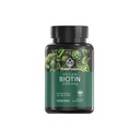 PlantaFusion Vegan Biotin de, Premium Vegan Biotin para mulheres e homens (5000mcg), Pele natural do cabelo e unhas Vitaminas, 120 Cápsulas Vegan