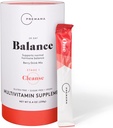Equilíbrio de hormônio Premama, Suplemento de multivitamina, Suporte Hormonal de mistura de pó para as mulheres, Açúcar e glúten, sabor de cereja, 28 pacotes de serviço único