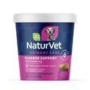 NaturVet Bladder Support Plus Cranberry para cães, 60 quilates macios, feitos nos EUA com ingredientes de fonte global